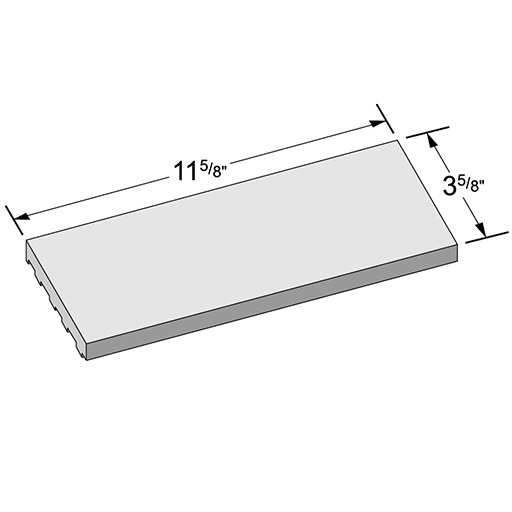brick veneer dimensions