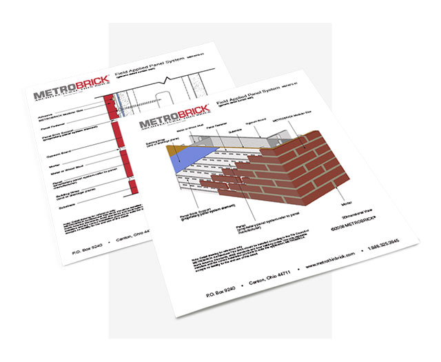 precast brick panels