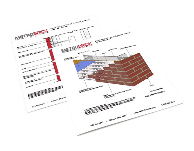 prefab brick panels