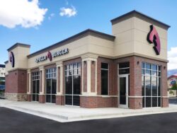 Apollo Burger Field Applied Thin Brick Example