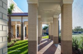 Bailey Family Center Tilt-Up Thin Brick Example