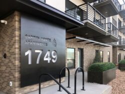 Capitol Homes Apartments Field Applied Thin Brick Example