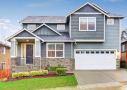 Residential Home Field Applied Thin Brick Example