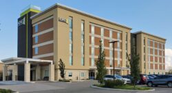 Home 2 Suites Field Applied Thin Brick Example