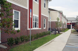 Newman Student Housing Pre-Cast Thin Brick Example