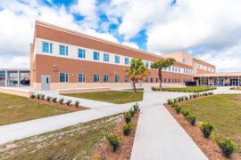 Mulberry High School Tilt-Up Thin Brick Example